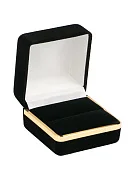 Превью ЖФУ-3В футляр с золотой каймой, кольцо, черный №3