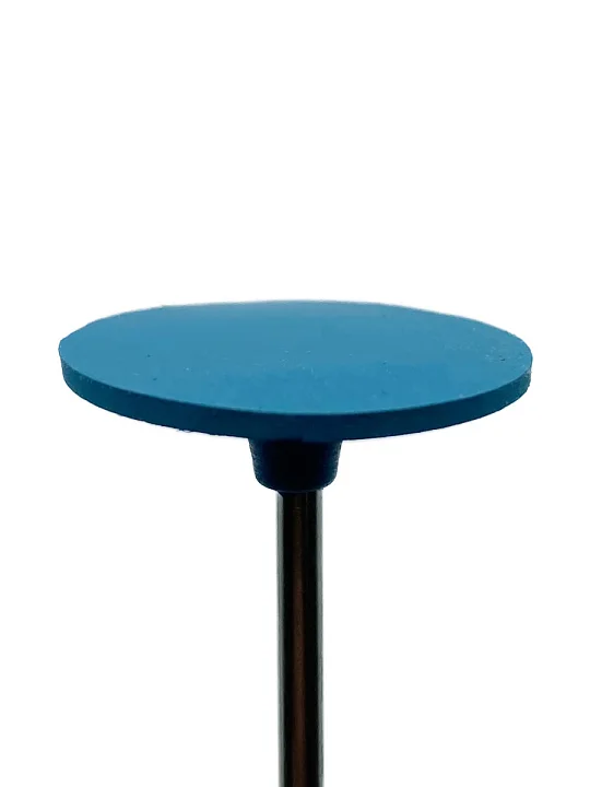 Полир синий диск 23x1 с держ.