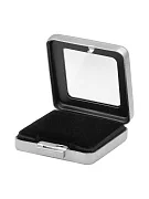 Превью Металлическая квадратная коробка, 55*55мм, серебристый №5