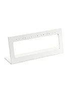 Превью Подставка для 7 пар серег белый кож. зам. №1