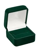 Превью ФУ-29С футляр под кольцо/серьги, зеленый №3