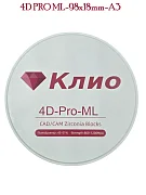 Превью Циркониевый блок 4D PRO ML-98х18mm-A3 №1