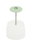 Превью Абразивный камень с алмазной крошкой для полировки циркона, с держ., линза, ф=24х2 мм №1