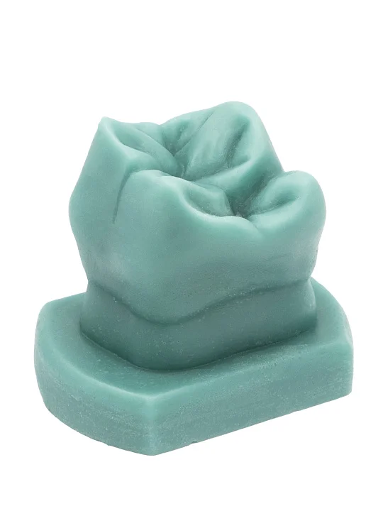 Моделировочный воск CARVING WAX,летний,бирюзовый 80г. №1