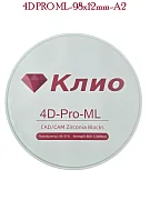 Превью Циркониевый блок 4D PRO ML-98х12mm-A2 №1