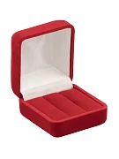 Превью ФУ-57 футляр под серьги, красный №5