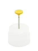 Превью Резинка с алмазной крошкой (диск 12х2 мм, желтый, мелкий)  №1