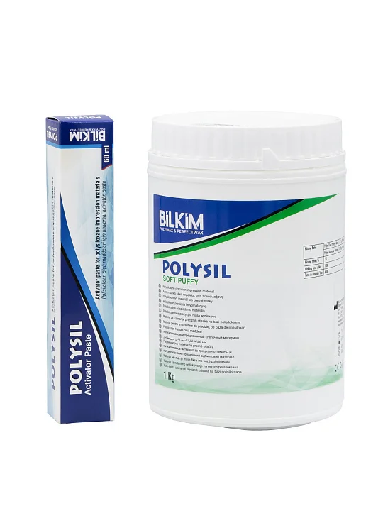 Polysil Soft Putty Silicone (База 900 мл - Активатор 60 мл)