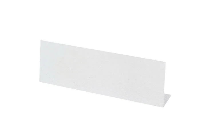 Уголок под серьги/кулоны  белый кож. зам.