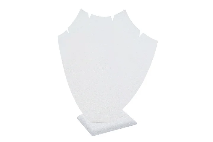 Шея изогнутая средняя белый кож. зам