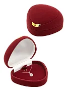 Превью ФТ-1 Футляр для серег/подвески, бордо №2