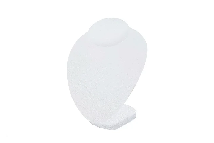 Шея на деревянной ножке  белый кож. зам.