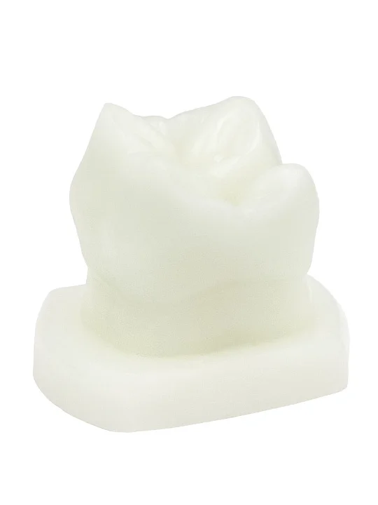 Моделировочный воск WHITE WAX,прозрачный белый, 80г. №1