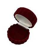 Превью ФУ-81 футляр под кольцо/серьги, бордо №2