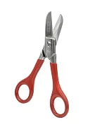 Превью Ножницы по металлу, прямые, 1 лезвие с зубчиками, L=140 №3