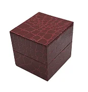 Превью Футляр 60*60*60 под серьги, Чикаго, кроко бордо №2
