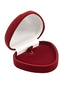 Превью ФТ-1 Футляр для серег/подвески, бордо №5