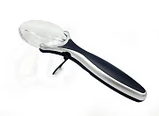 Превью Лупа на ручке 3,5х, d=73 мм (2 LED ) №1