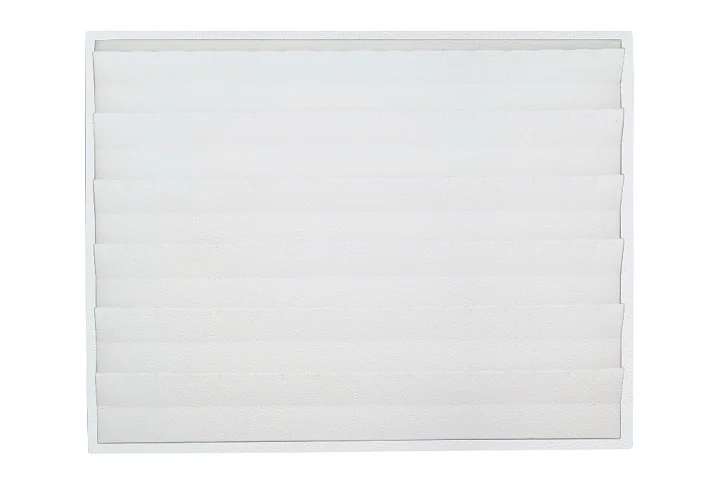 Планшет "лесенка" под кулон 31*24 белый кож. зам.