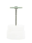 Превью Абразивный камень с алмазной крошкой для полировки циркона, с держ., диск, ф=22х2 мм №2