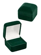 Превью ФУ-29С футляр под кольцо/серьги, зеленый №1