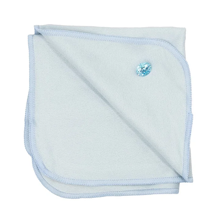 Салфетка для камней 25х25 см (голубая) №1