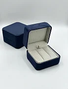Превью Футляр под серьги, 95*95*60, синий №2