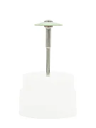 Превью Абразивный камень с алмазной крошкой для полировки циркона, с держ., линза, ф=16х2 мм №2