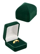 Превью ФУ-57С футляр под кольцо/серьги, зеленый №2