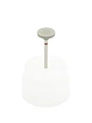 Превью Резинка с алмазной крошкой (диск 12х2 мм, серый, средний)  №1