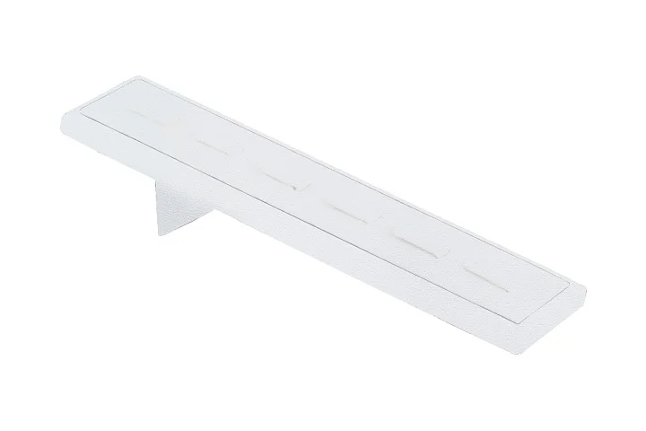 Подставка под 6 колец белый кож. зам