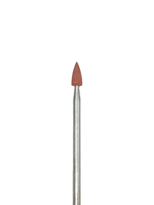 Резинка силикон. бордо. с держ. (конус) 3,3х7,5 мм