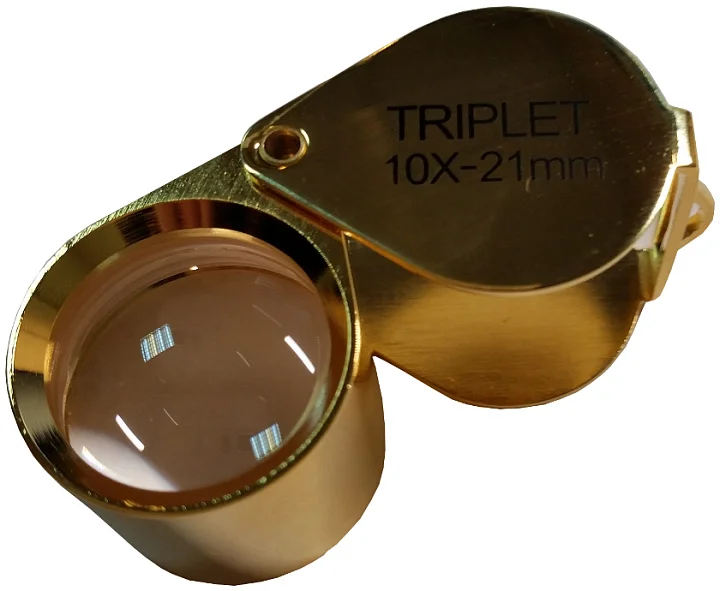 Лупа 10x d=21мм