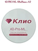 Превью Циркониевый блок 4D PRO ML-98х18mm-A2 №1