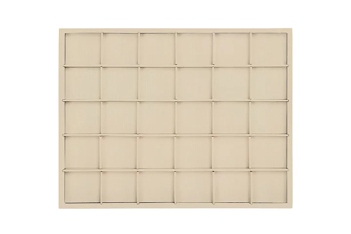 Планшет "квадраты" 24*31 бежевый кож. зам.