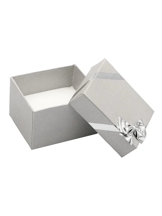 ЖРЦ-7 футляр под кольцо/серьги, серебристый №1