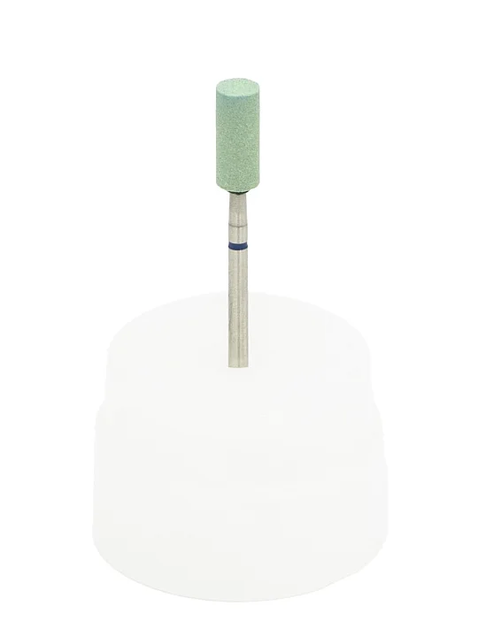 Абразивный камень с алмазной крошкой для полировки циркона, с держ., цилиндр, ф=5х13 мм №1