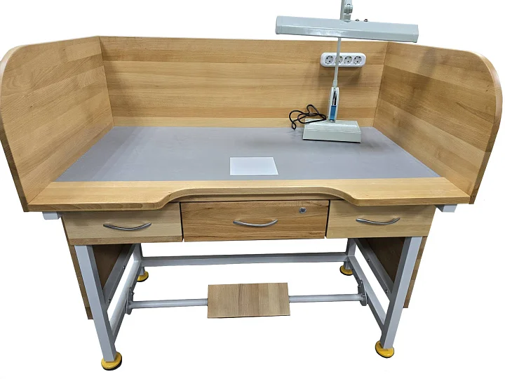 Стол для сортировки камней с высокими  бортами (линолеум) №1