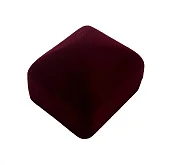 Превью ФУ-57С футляр под кольцо/серьги, бордо №2