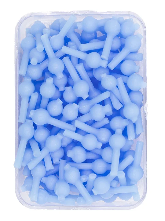 Литниковый воск с резервуаром D-6,50 мм, диаметр литника 2,65 мм 120 шт. №1