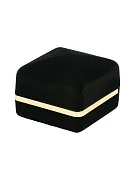 Превью ЖФУ-3В футляр с золотой каймой, кольцо, черный №2