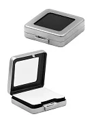 Превью Металлическая квадратная коробка, 55*55мм, серебристый №3