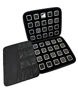 Превью Бокс с металлическими коробками 40*40 мм 40 штук 330*270*70 мм серебро №1