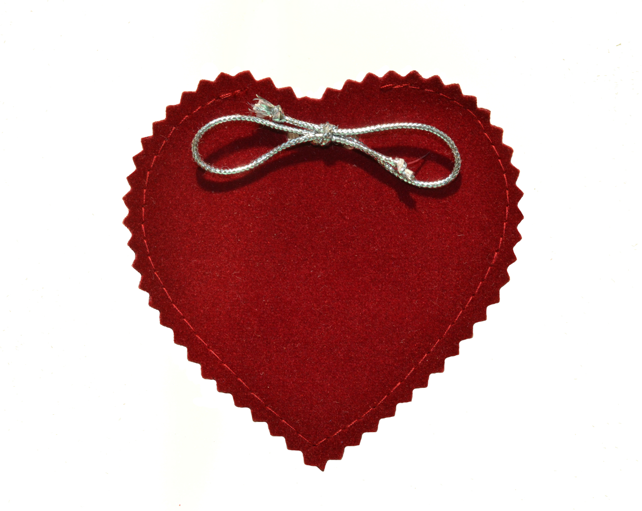 картинка Мешочек сердечко, малиновый от Клио