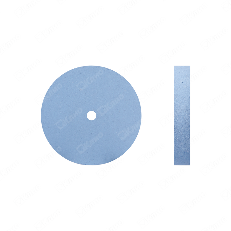 картинка Резинка силикон. голубая (диск) 17х2,5 мм от Клио