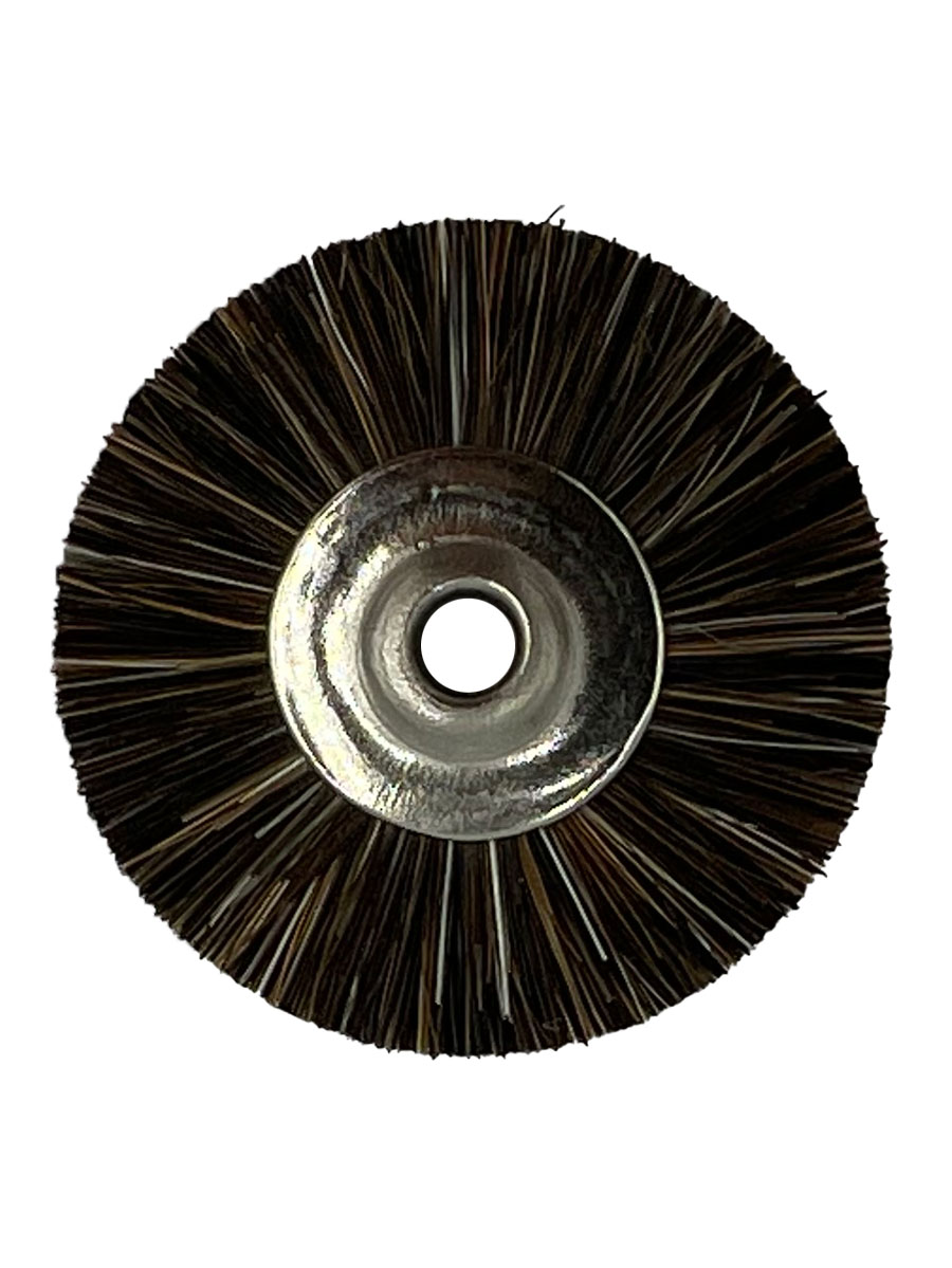 картинка Щетка-диск для б/м, без держ., коричн., d=21мм от Клио