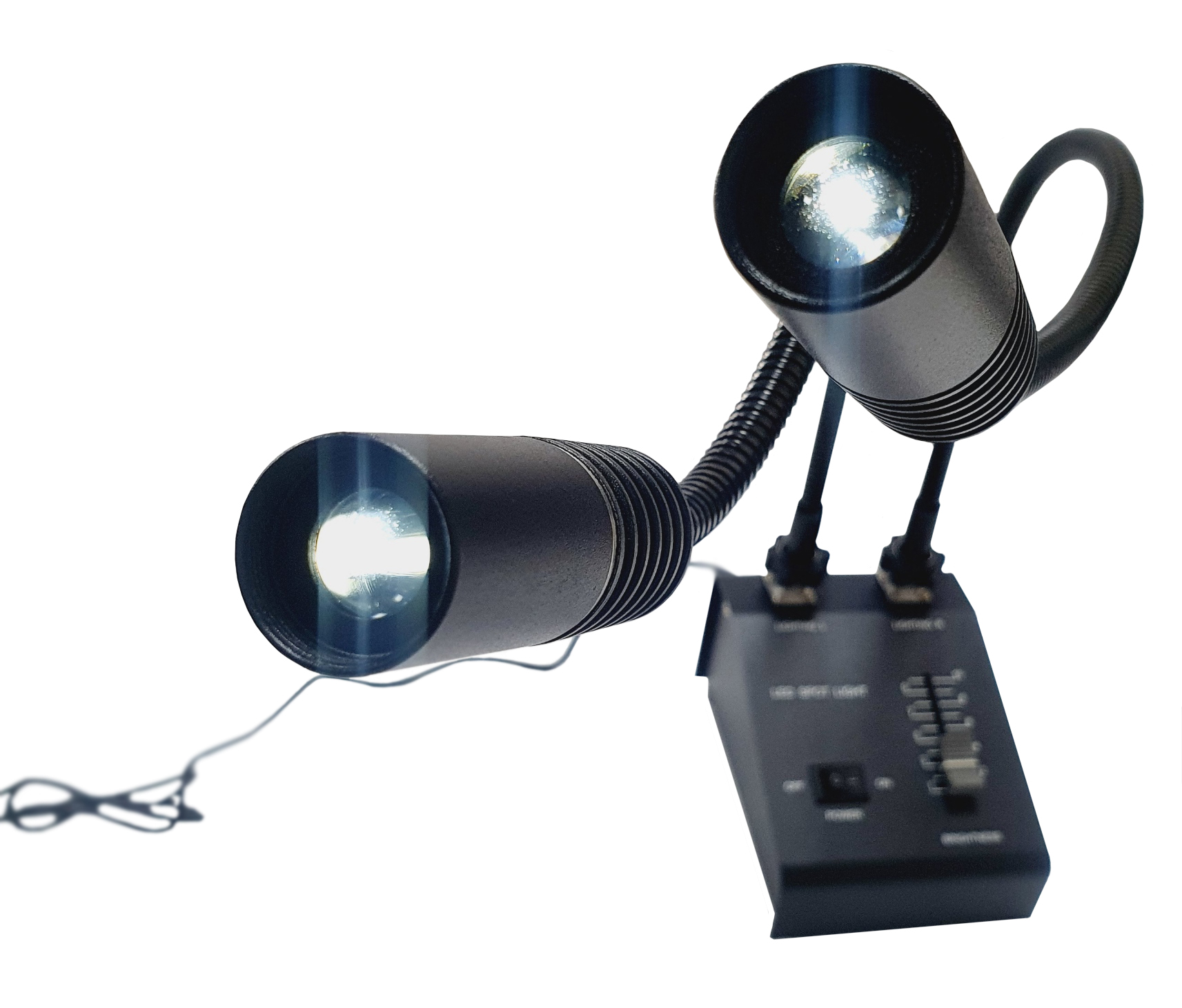 картинка Осветитель  с   двумя  гибкими световодами  от Клио