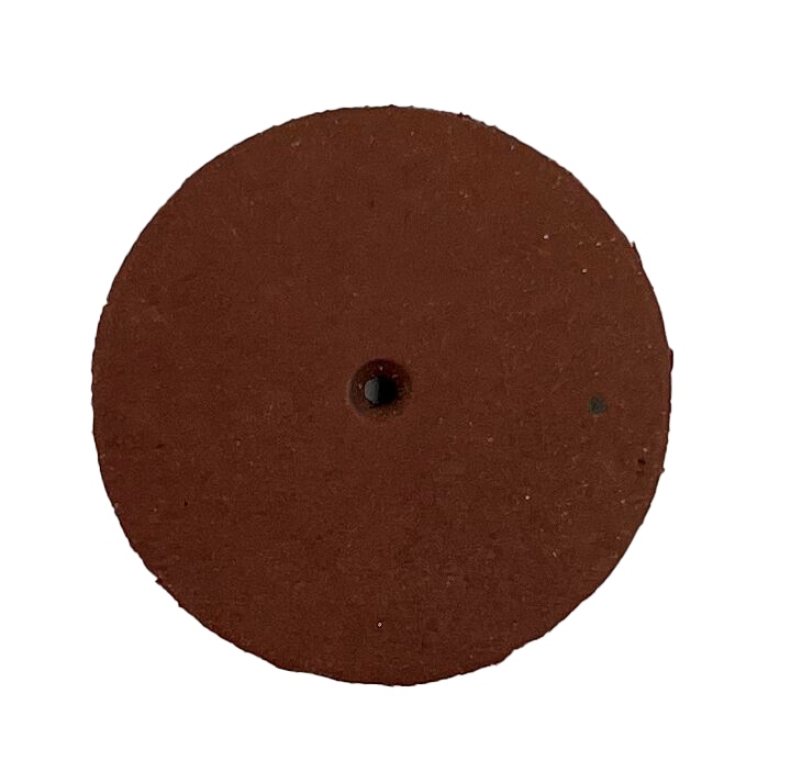 картинка Резинка силиконовая коричневая (диск) 22х3мм № 240 (мягкая) от Клио