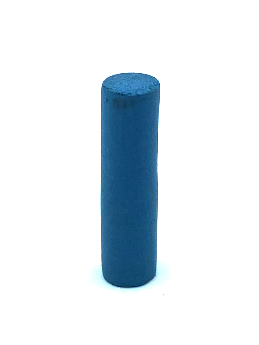 картинка Резинка каучук. голубая (цилиндр) 24х6,3 мм от Клио