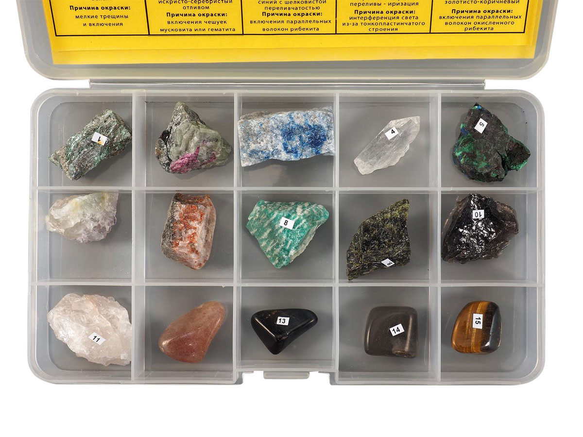 картинка Коллекция - Окраска минералов и её природа от Клио